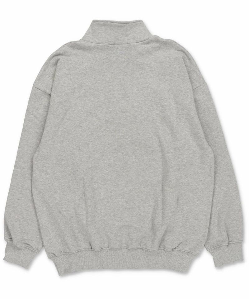 56%OFF】ハーフジップロゴスウェット/ゲームデザイン | SPINNS