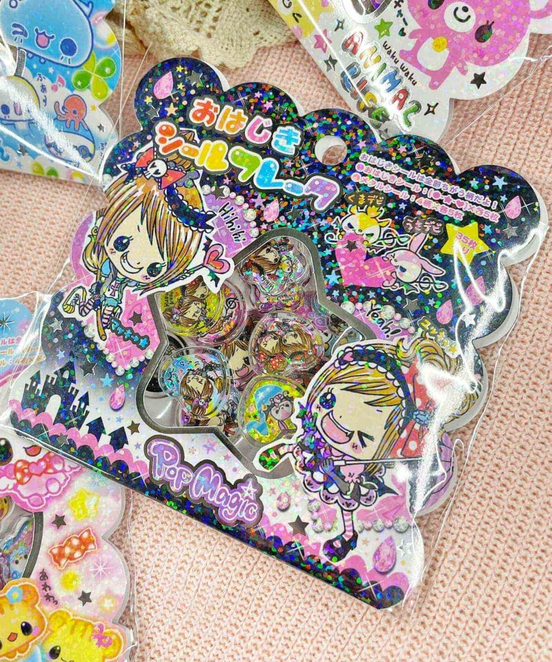 平成女児 おはじきシール＜メール便対応＞ | SPINNS WEB STORE