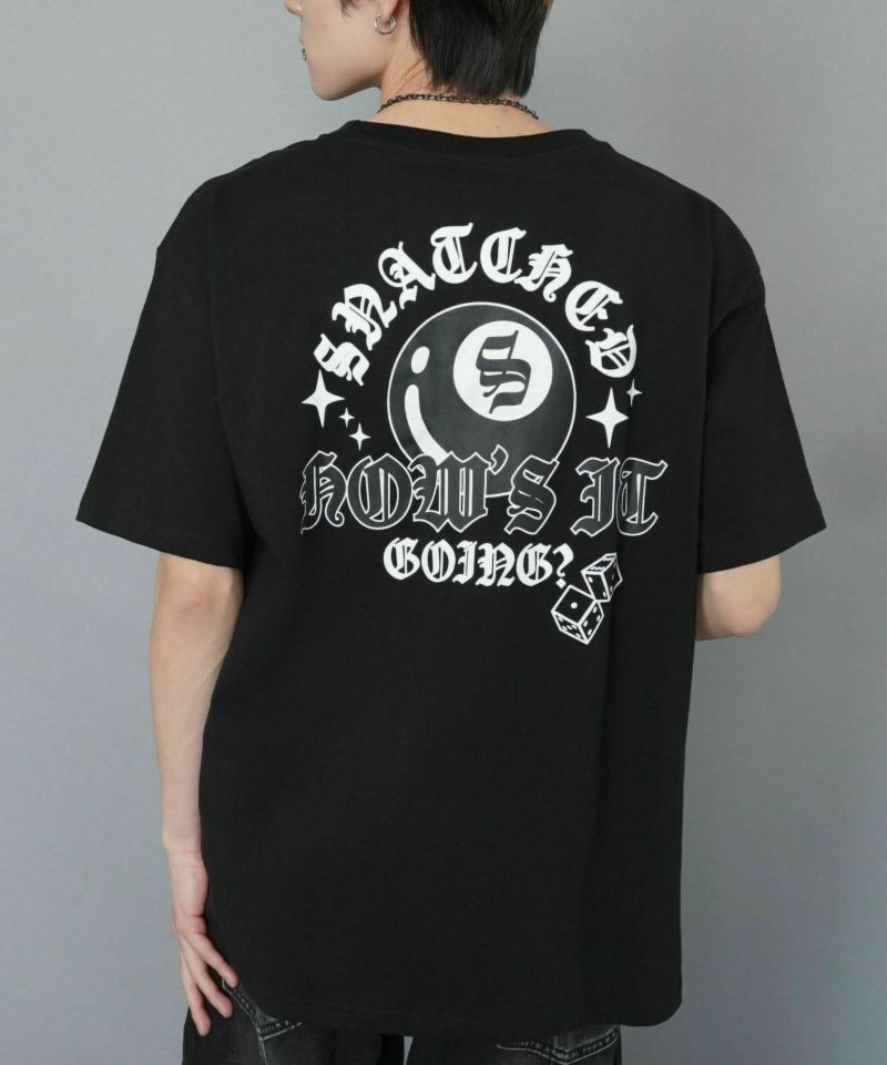 LiSA×SPINNS メッシュTシャツ 黒 84%OFF】バックプリントストリートT