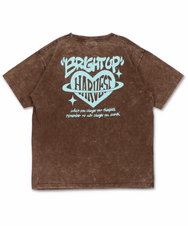 ストリートバックプリントTシャツ/ハートロゴ | SPINNS WEB