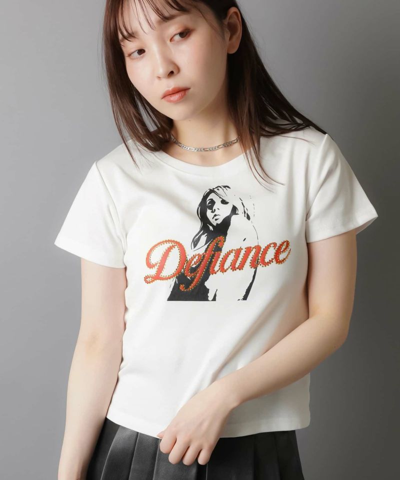 tシャツ ラインロゴプリント　半袖TEE レディース 楽天市場】20%OFF エックスガール tシャツ RHINESTONE CHUBBY