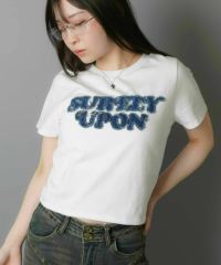 【SIIILON】ワッペンたくさん半袖Tシャツ SIIILON】ワッペンたくさん半袖Tシャツ