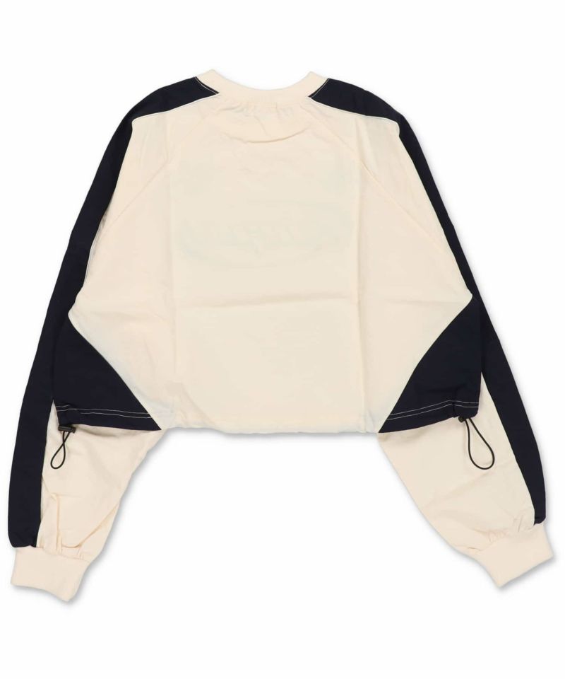 90%OFF】ショート丈ナイロントップス/ロゴ | SPINNS WEB STORE