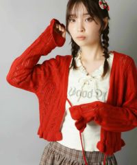 新品✨mina rikkaニットボレロ ニットボレロ+タンクトップSET（ニット/セーター）｜by muni:r（バイ