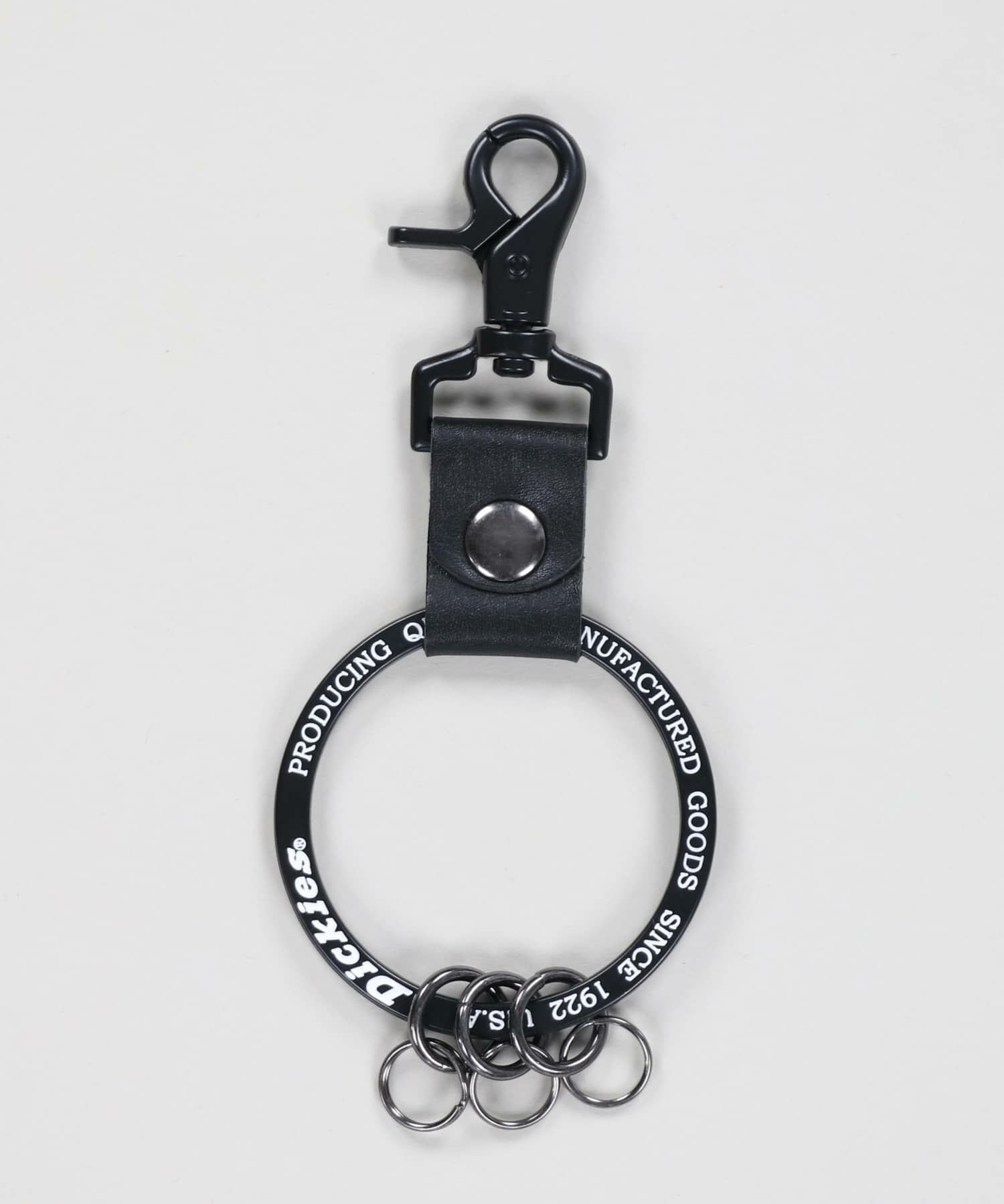 ≪Dickies/ディッキーズ≫カラビナキーホルダー/サークルロゴ＜メール