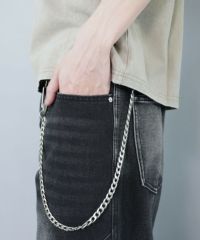 GRANCY カラビナデザインウォレットチェーン GRANCY】Carabiner Design Layering Wallet Chain / カラビナ