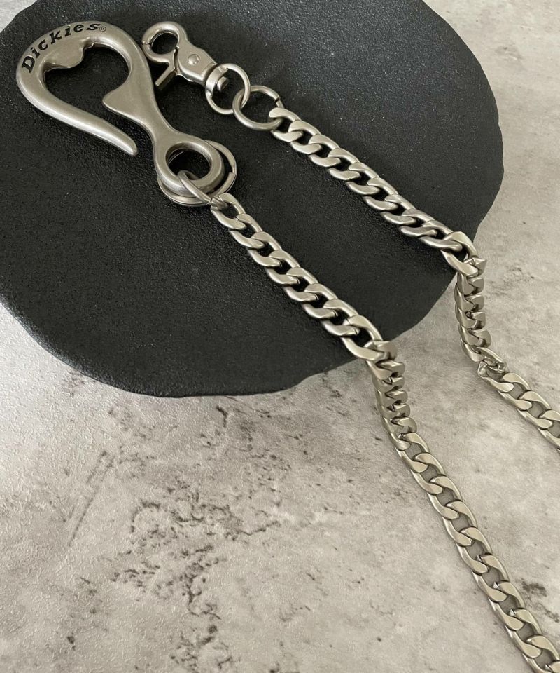 ウォレットチェーン フック付き ステンレス ウォレットチェーン シルバー メンズ 財布 ロープ