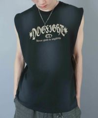 39%OFF】グランジノースリーブロゴTシャツ/DOGFIGHT | SPINNS