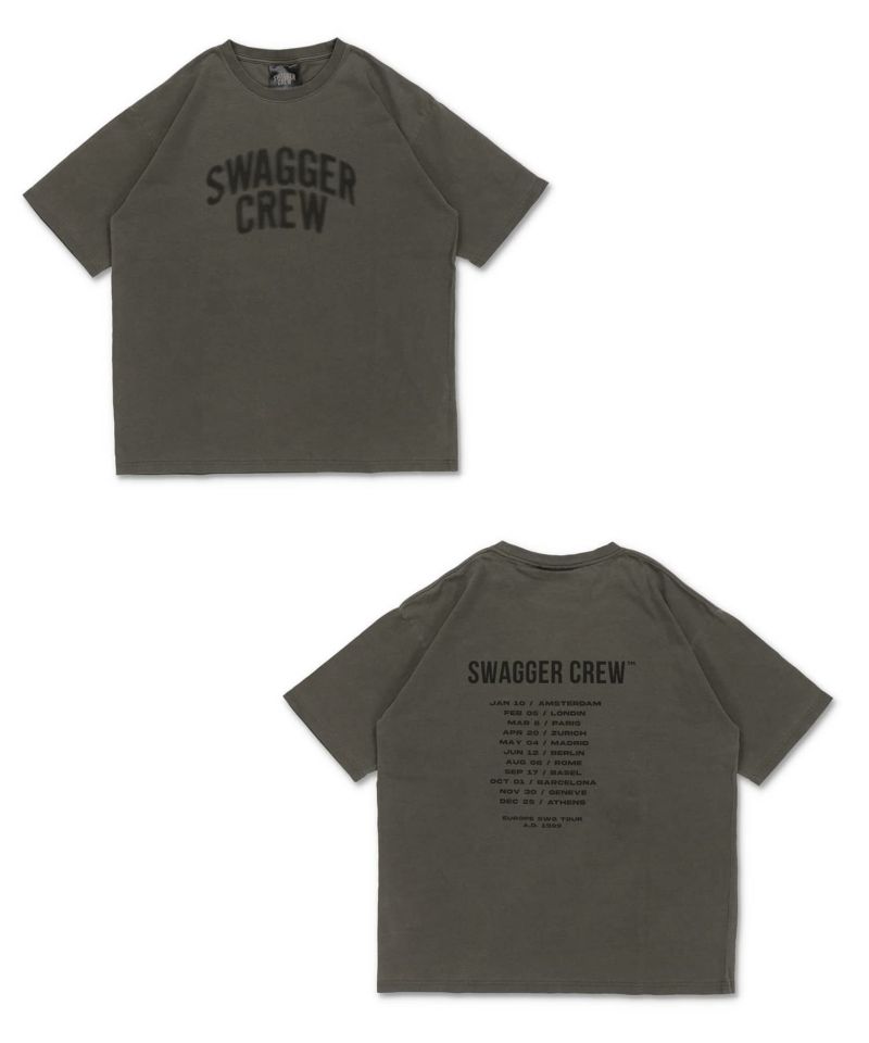 ≪SWAGGER CREW/スワッガークルー≫ストリートTシャツ/ツアーT