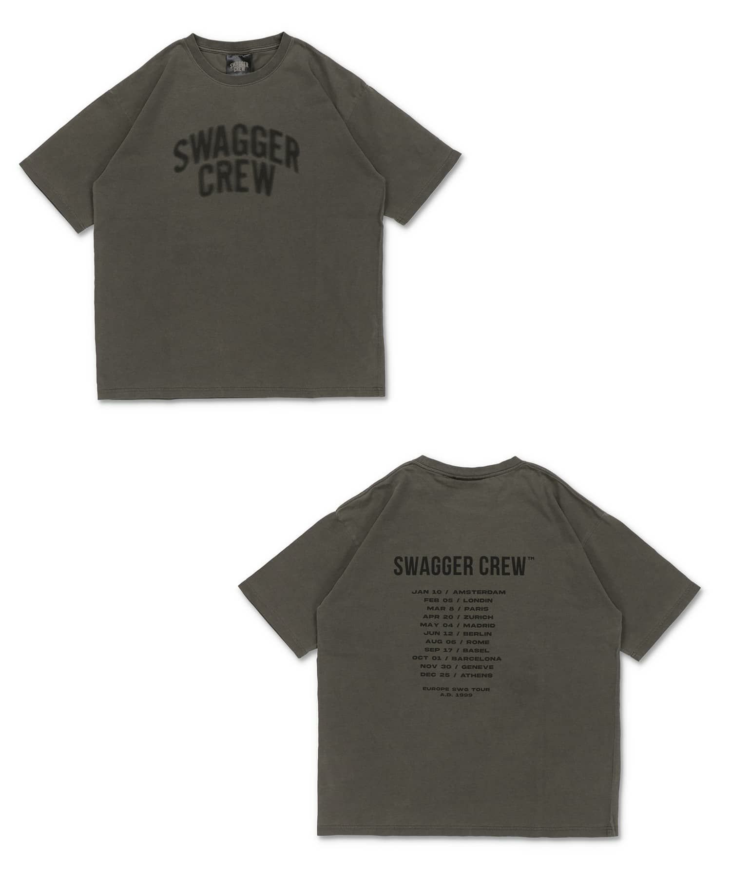 ≪SWAGGER CREW/スワッガークルー≫ストリートTシャツ/ツアーTシャツ 