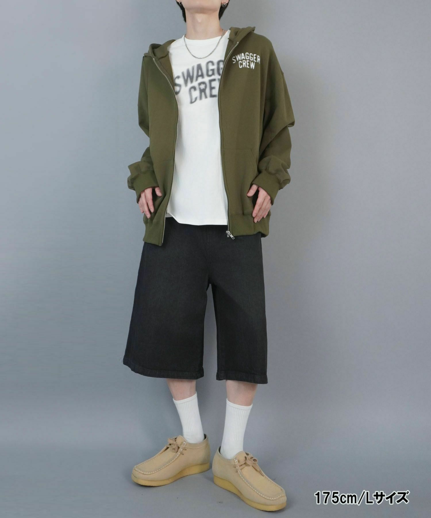 29%OFF】≪SWAGGER CREW/スワッガークルー≫ストリートロゴデニム
