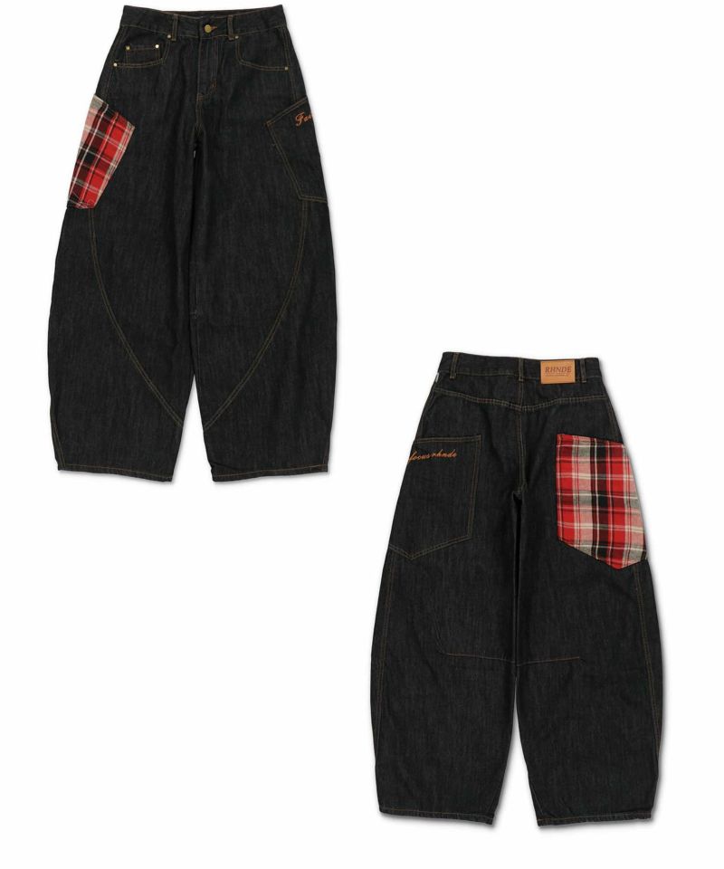 ネイビーxレッド