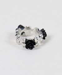 シルバーxブラック