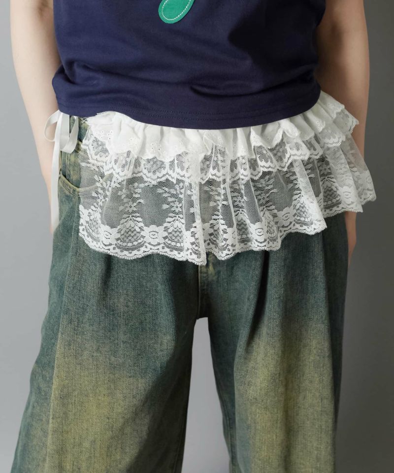 トレンドのレース巻きスカート｜SPINNS公式通販サイト