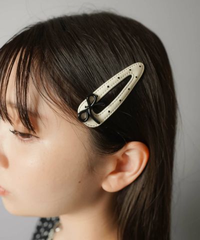 パッチンピン/ドットサイドリボン/2個セット | SPINNS WEB STORE パッチンピン/ドットサイドリボン/2個セット | SPINNS WEB STORE