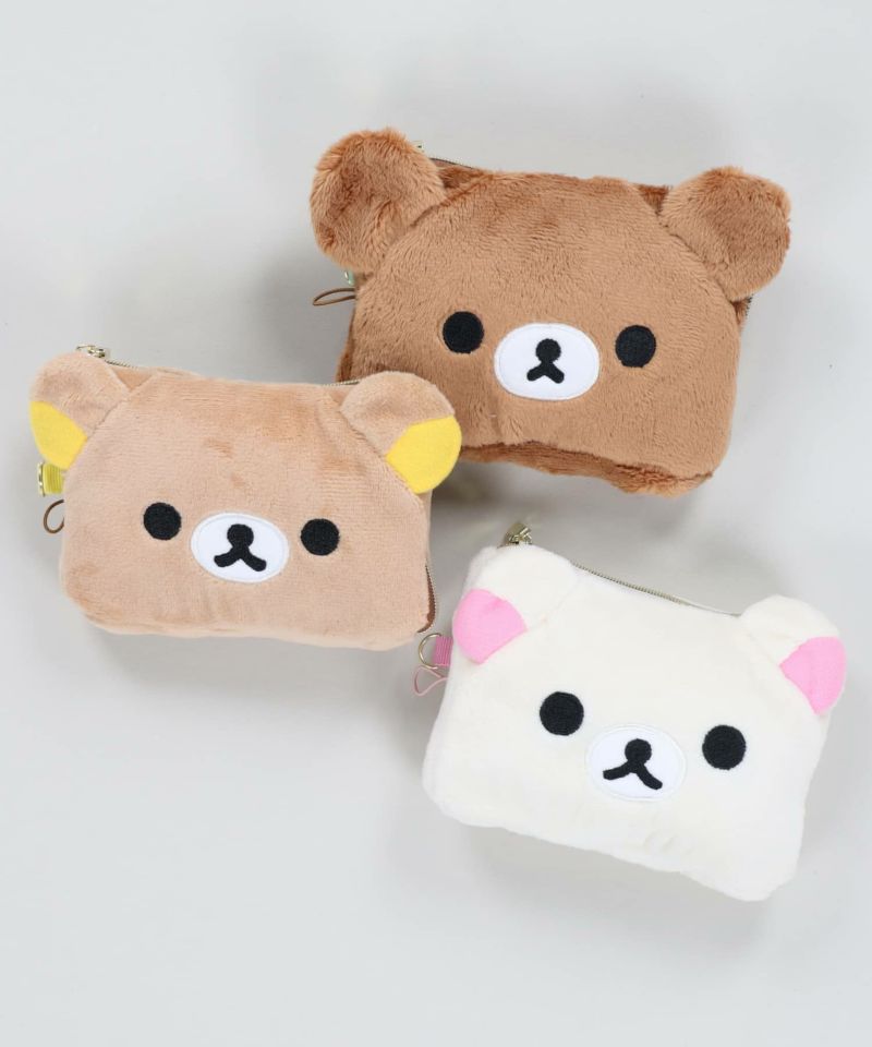 リラックマ・コリラックマぬいぐるみパスケース｜SPINNS