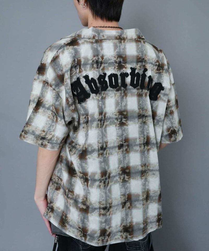 ロゴプリント チェックシャツ ブラッシュドチェックシャツ|アパレル|トップス|シャツ|製品情報