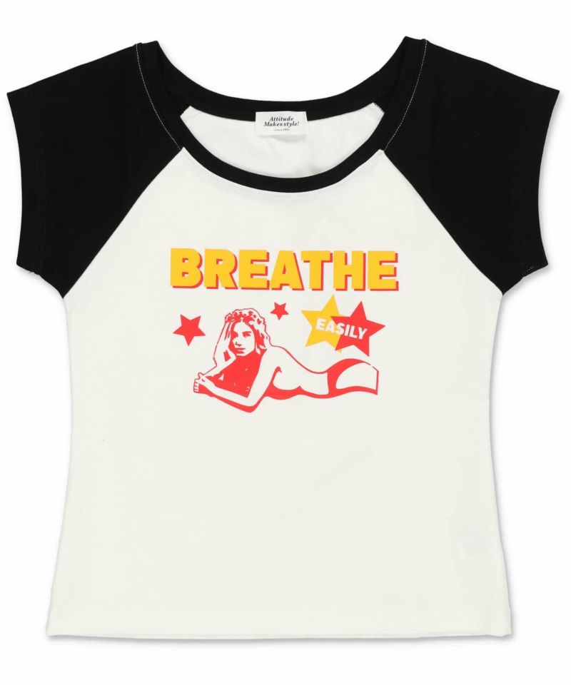 平成ギャル　Tシャツ デコルテを見せるのが、ギャルではマスト】平成ギャルTシャツ/V