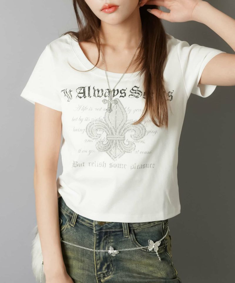 TRALALA 重ね着トップス 平成ギャル 21%OFF】平成ギャルTシャツ/ユリ | SPINNS WEB STORE | SPINNS