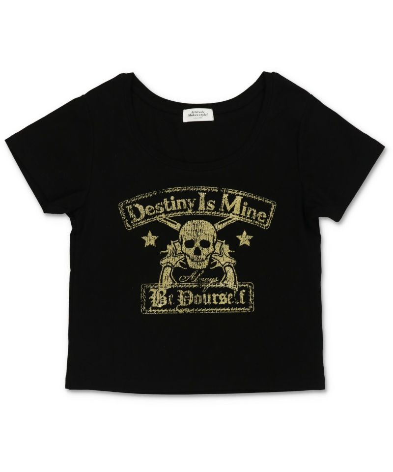 Y2K ラメ Tシャツ 平成ギャル ストーン 青 Tシャツ ぴちT ギャル