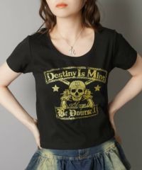 平成ギャルTシャツ/スカルラメ | SPINNS WEB STORE | SPINNS