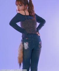【原価ぶっ壊し割引】キティデニム 日焼けキティ❤️ハローキティ×SPINNSサマーシリーズ 総柄デニム