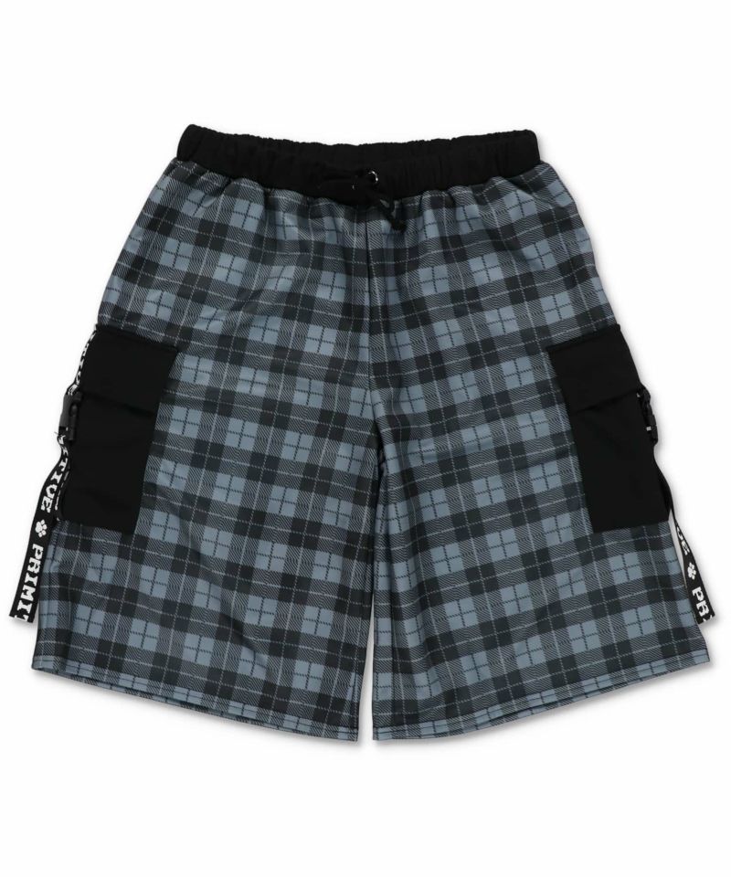 90%OFF】≪DARRDY/ダーディー≫チェック柄ジャージハーフパンツ