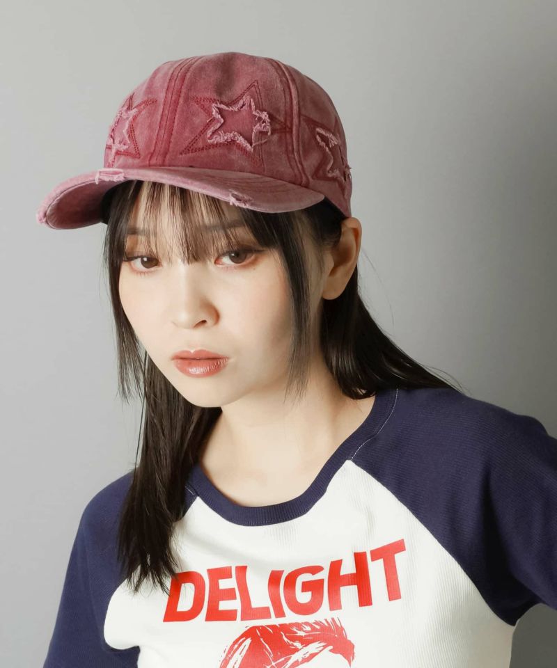 ダメージデニムキャップ/スター | SPINNS WEB STORE | SPINNS