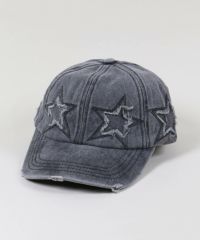 ダメージデニムキャップ/スター | SPINNS WEB STORE | SPINNS ダメージデニムキャップ/スター | SPINNS WEB STORE | SPINNS