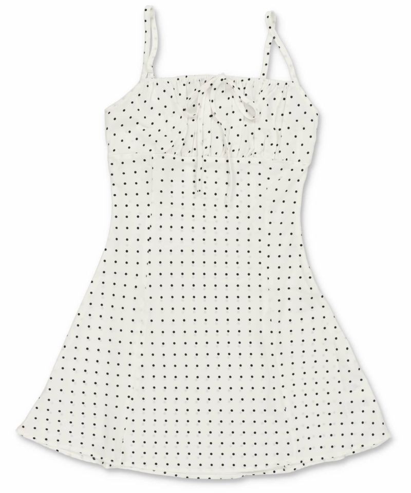 ドットxオフホワイト