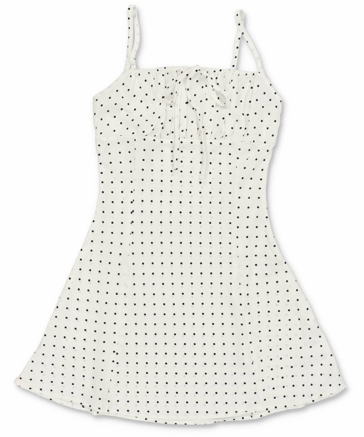 ドットxオフホワイト