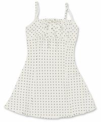 ドットxオフホワイト