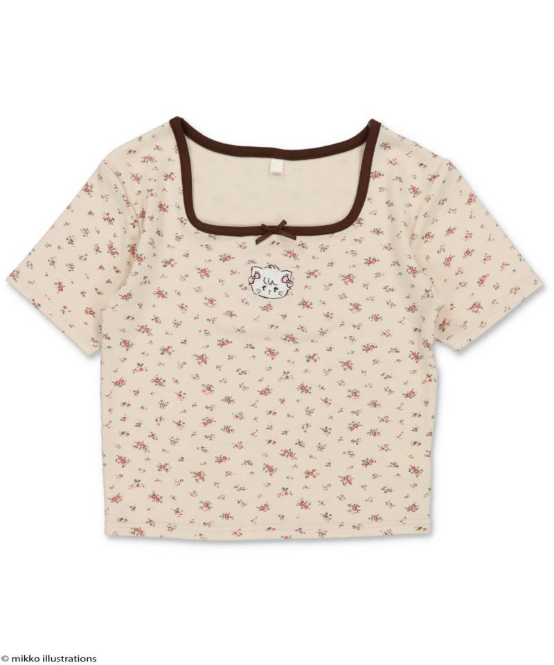 mikko illustrations×SPINNSコラボ！パイピングカットソー|SPINNS公式通販