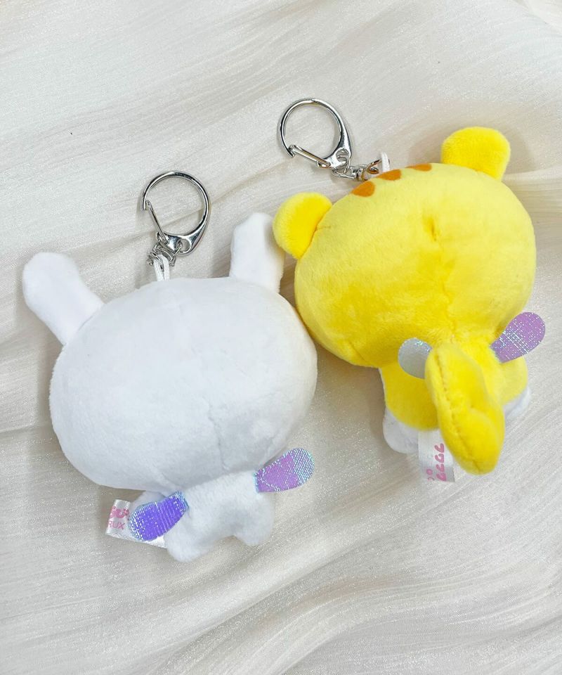フワフワらびちゃん 大人気☆平成キャラ【フワフワらびちゃん】のミニぬいストラップ