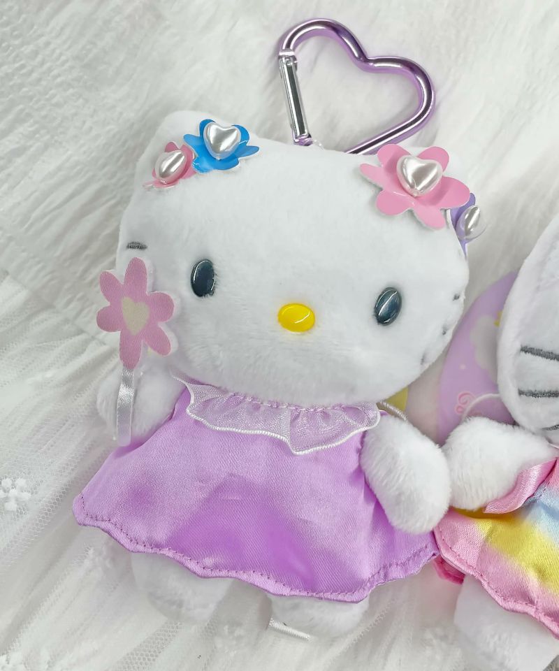 激レア　ハローキティフェアリー　キティ　ファンタジーコレクション　ぬいぐるみ ハローキティ ぬいぐるみS フェアリー女神 サンリオ 2000年 激