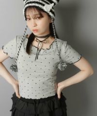 り 様 RIVE DROITE tシャツ 「遊び心」SOURIRE Tee レディース