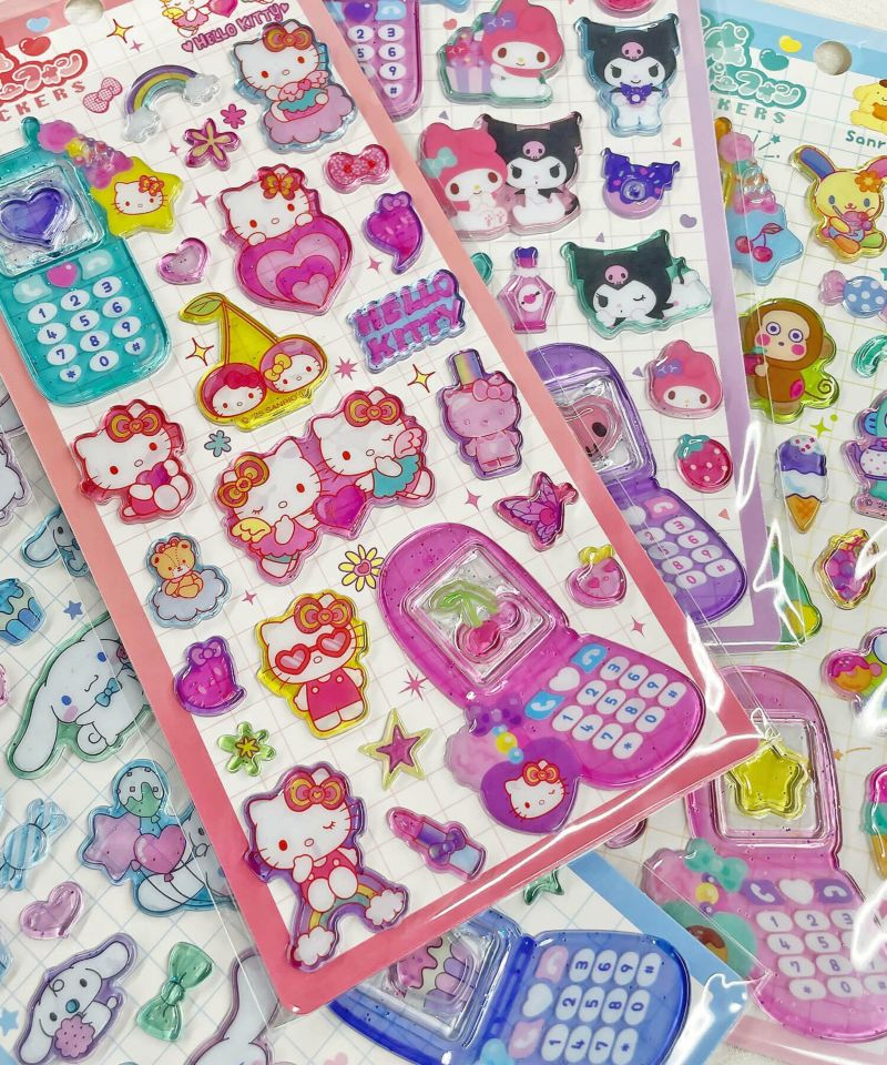 ≪サンリオ≫平成はっぴーフォンステッカーズ/ガラケーシール/#平成