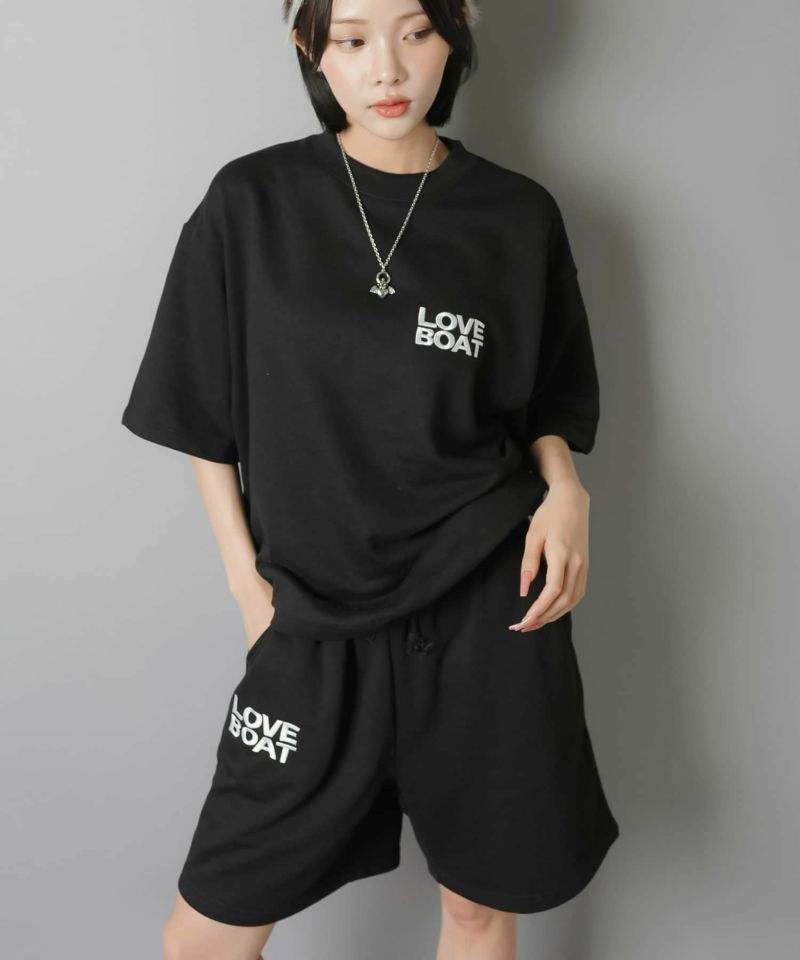 LOVE BOATセットアップ ≪LOVE BOAT/ラブボート≫セットアップロゴスウェット | SPINNS
