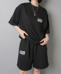 82%OFF】≪LOVE BOAT/ラブボート≫セットアップロゴスウェット
