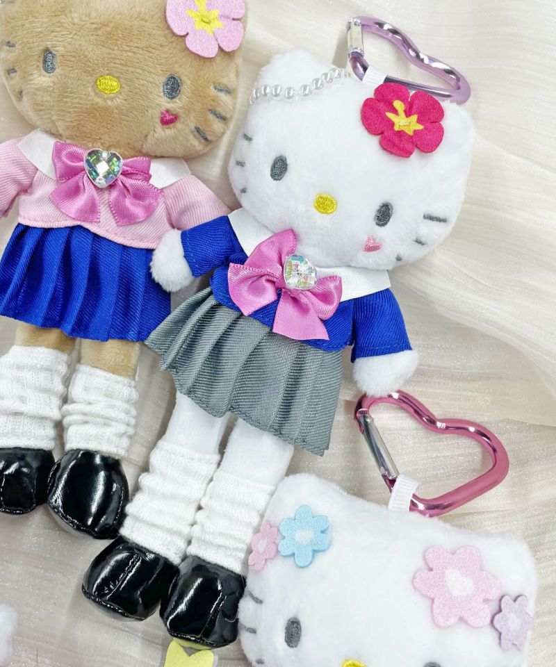 ≪ギャルキティ≫足長ぬいぐるみキーホルダー2 | SPINNS WEB