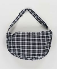 コットンショルダーバッグ/チェック柄 | SPINNS WEB STORE | SPINNS