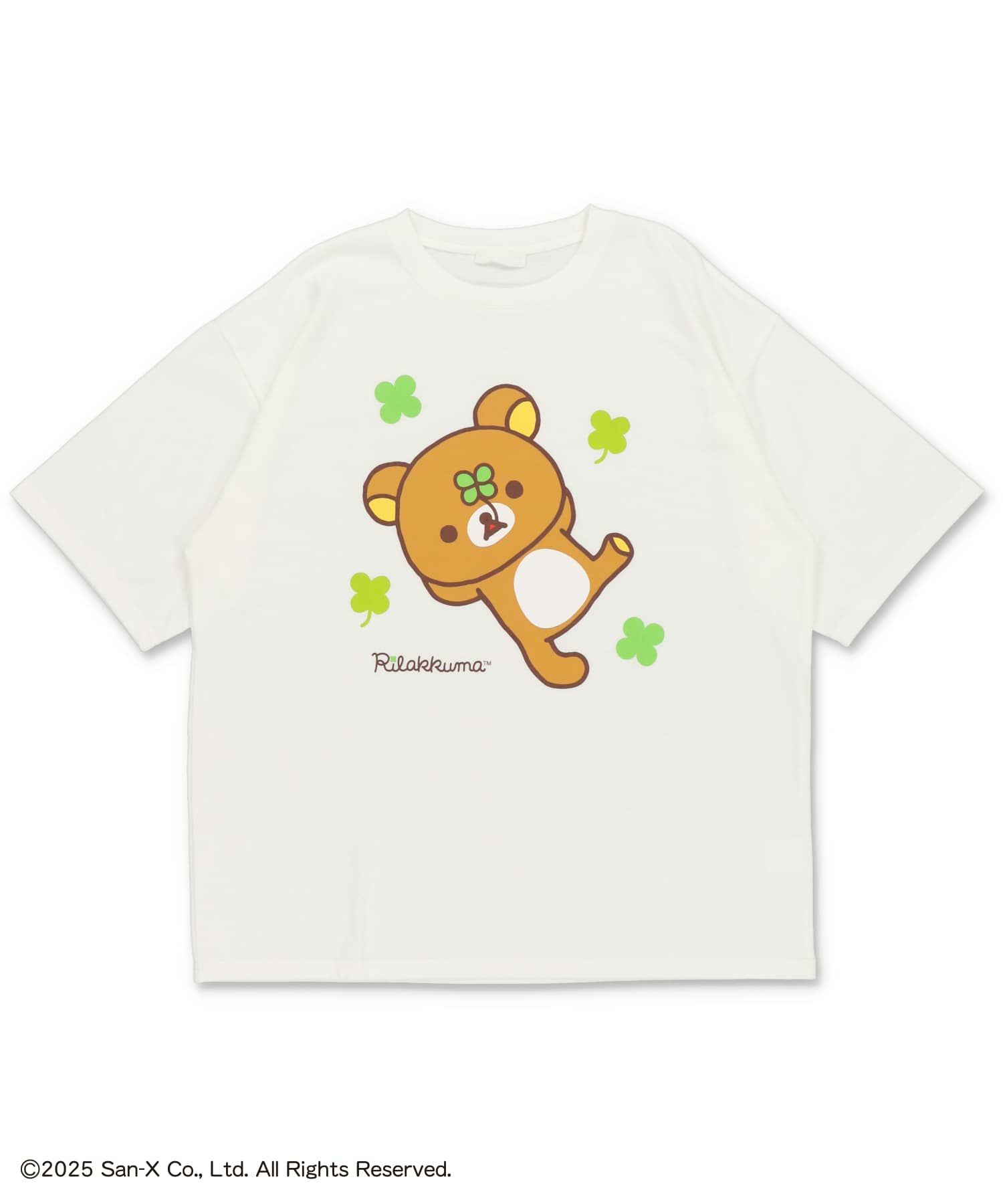 88%OFF】『リラックマ×SPINNS』クローバーBIGTシャツ | SPINNS WEB