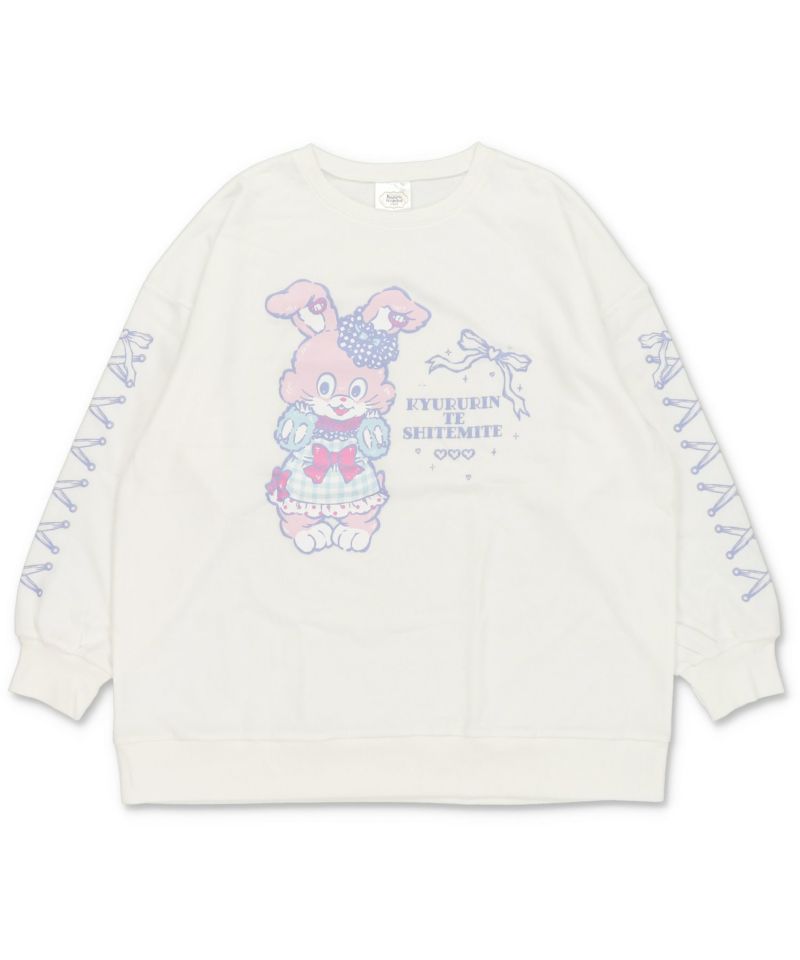 【新品未使用】きゅるりんってしてみて 逃げ水あむ SOXSOCKS トレーナー 予約】『Kyururin Wonderland CAFE-きゅるりんってしてみて