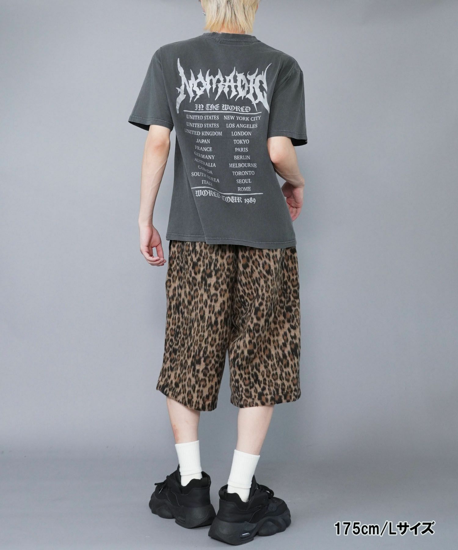 m*様 BLACK COMME DES GARCONS レオパードハーフパンツ m*様 BLACK COMME DES GARCONS レオパードハーフパンツ BLACK COMME