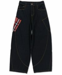 ネイビーxレッド