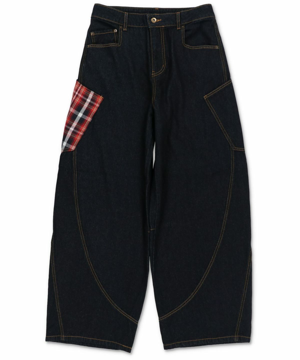 ネイビーxレッド