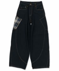 ネイビーxベージュ