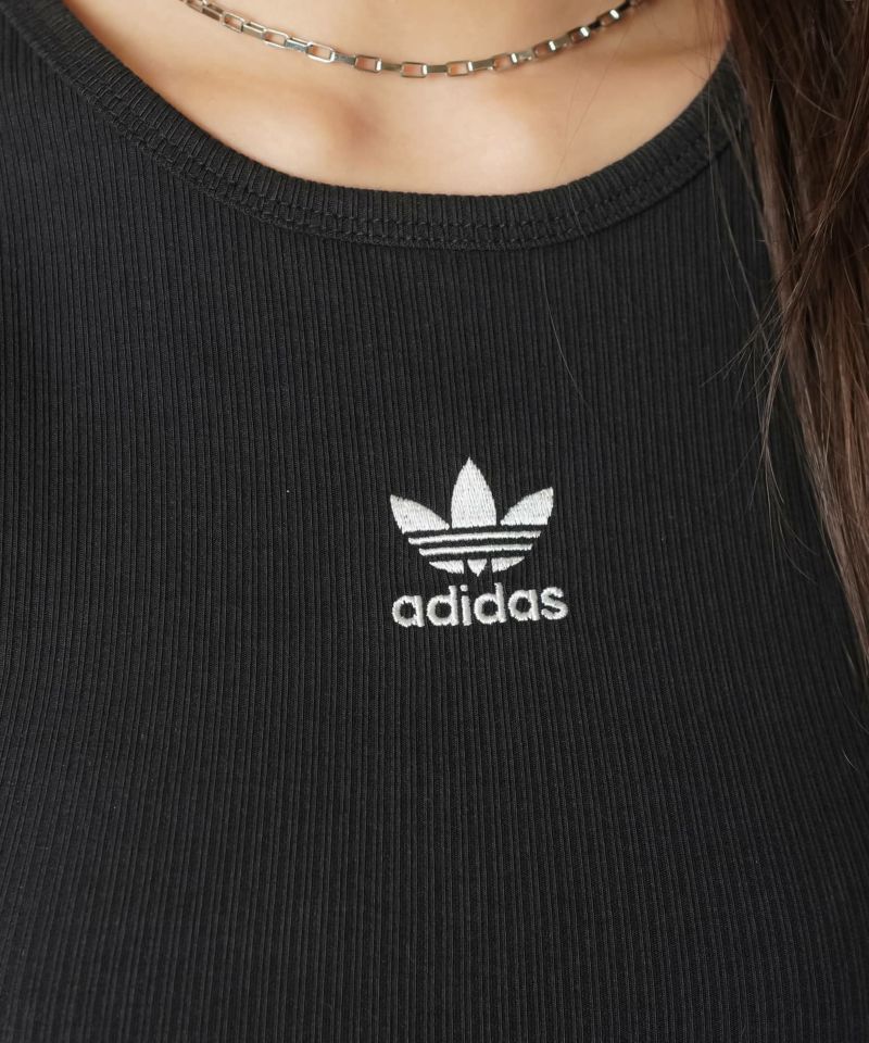 トップレディ　Thankyou☆ adidas（アディダス） tシャツ adidas JACQUARD LS TOP / アディダス