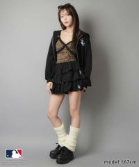 oeuf doux ヒョウ柄 キャミソールセット full setサイズ2 40cafad964fb51af2b111b27c4cc09