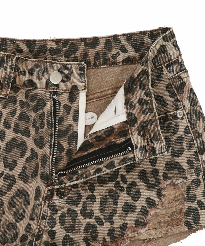 ドライボーンズ【デッドストック】ヒョウ柄ショートパンツ 新品タグ付き Jaded London*ヒョウ柄 ショートパンツ*送料込み* (JADED LONDON